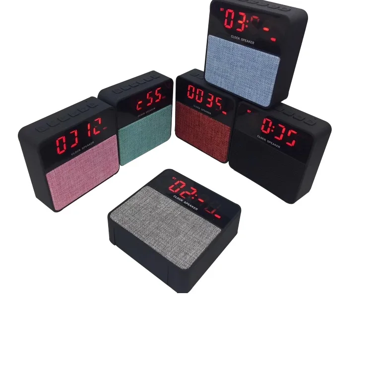 Classic FM radio speaker bluetooth with alarm clock