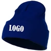 Cheap plain color fashion hat , custom printing free shipping your logo embroidery custom beanie