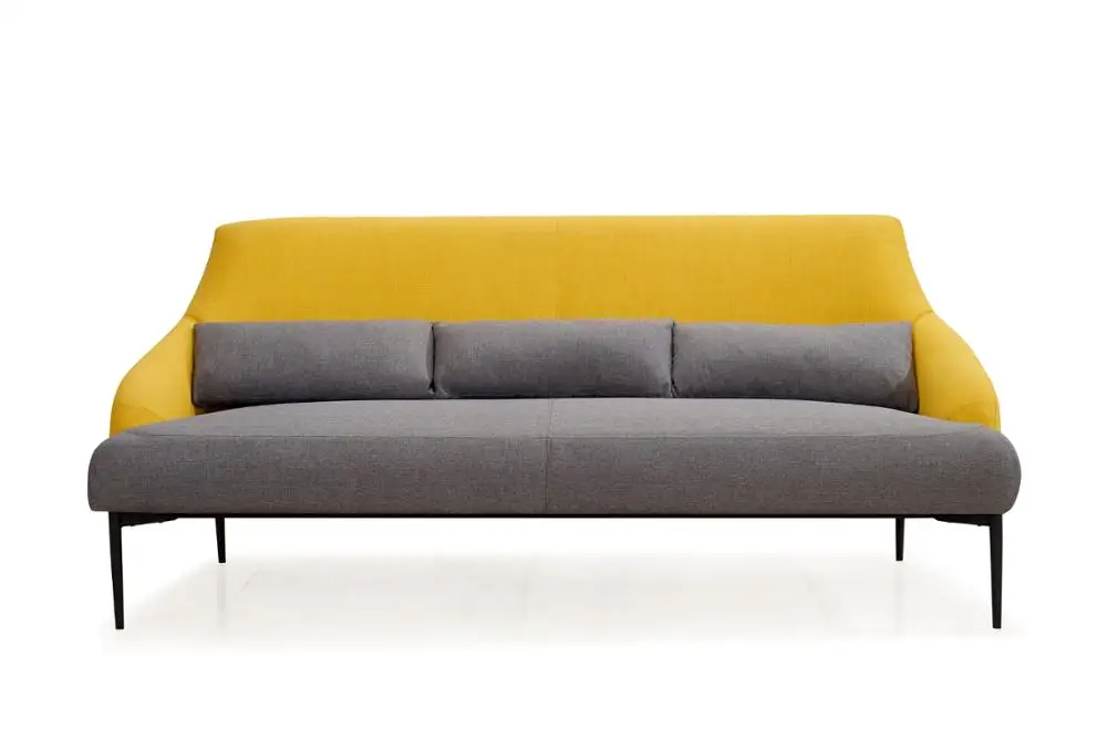 Office sofa leisure design fabric cover W8108