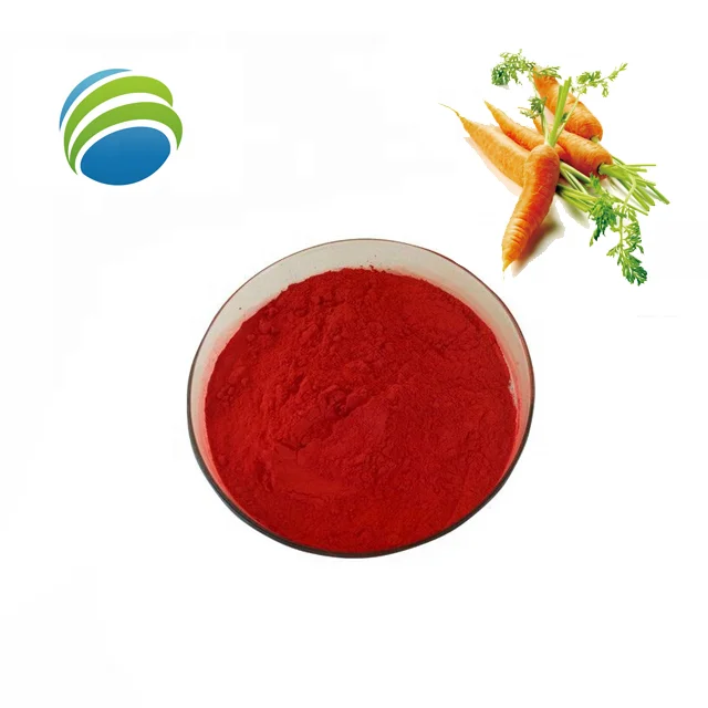 Dried Natural Beta Carotene 1,10,20,30 Carrot Root Extract Powder