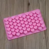 CHEAP STOCKS Mini 55 Heart Silicone Mold For Candy Chocolate Cake Soap Mould Baking Tool