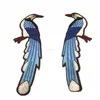 Large Birds Blue Embroidered Appliques Iron-on Patches