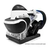 Free Ship Multi-function Showcase Charging Dock Station Display Stand Holder Controller for PS VR PS4 PS Move Controller