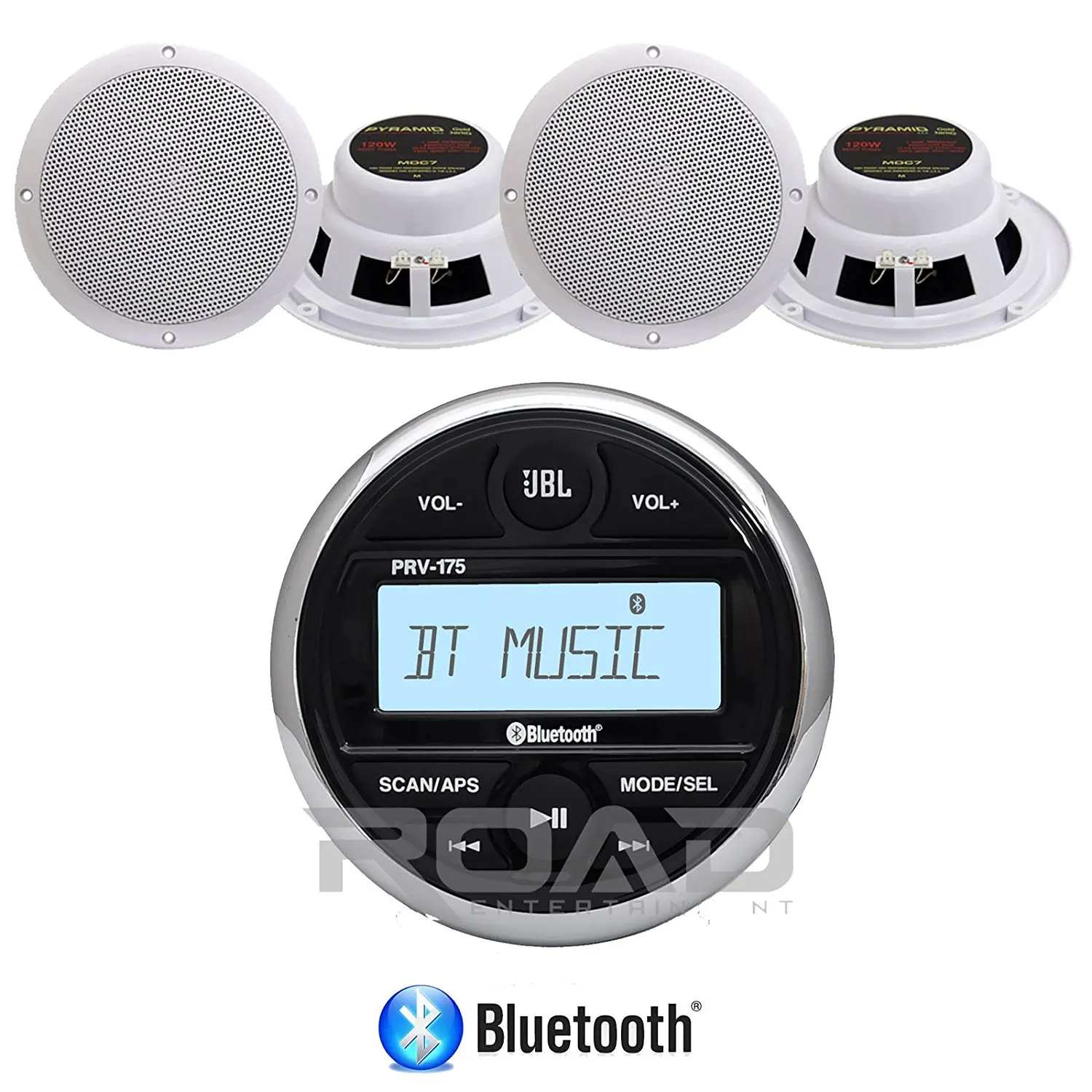 pyramid marine series speakers