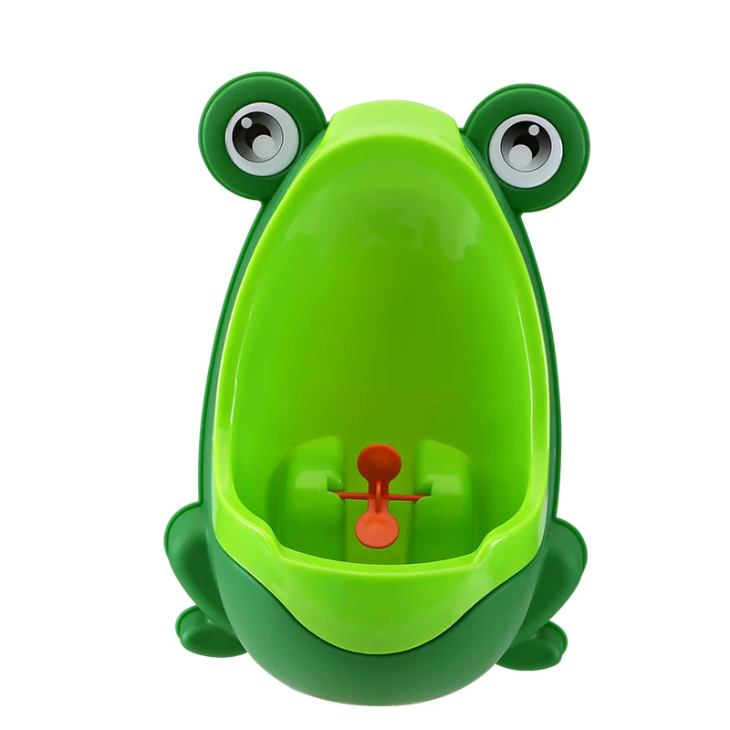 

8 months to 6 years safe 5 Grade PP Baby boy wall mounted male urinal potty cartoon frog urinal