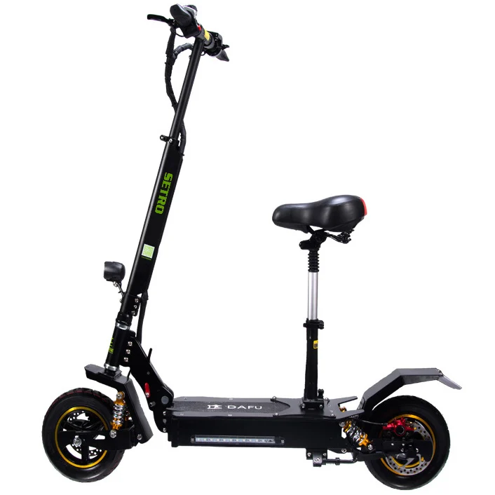 

2 Wheel Sit Down Uber Double Drive Store Monster Sportee 48 Volt Battery 800 W Electric Scooter, N/a