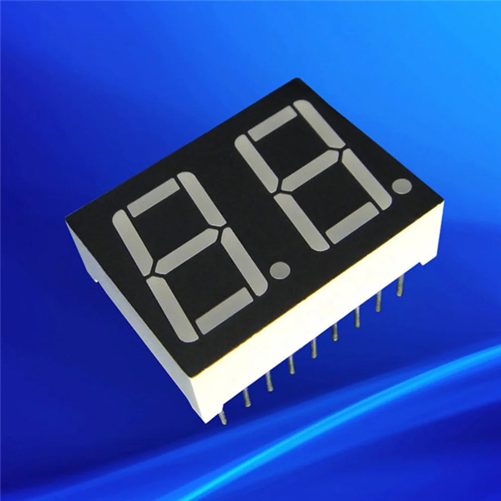 China factory supply 0.8, 1.0, 1.2, 1.3 inch large 7 segment led display 1, 2 digit