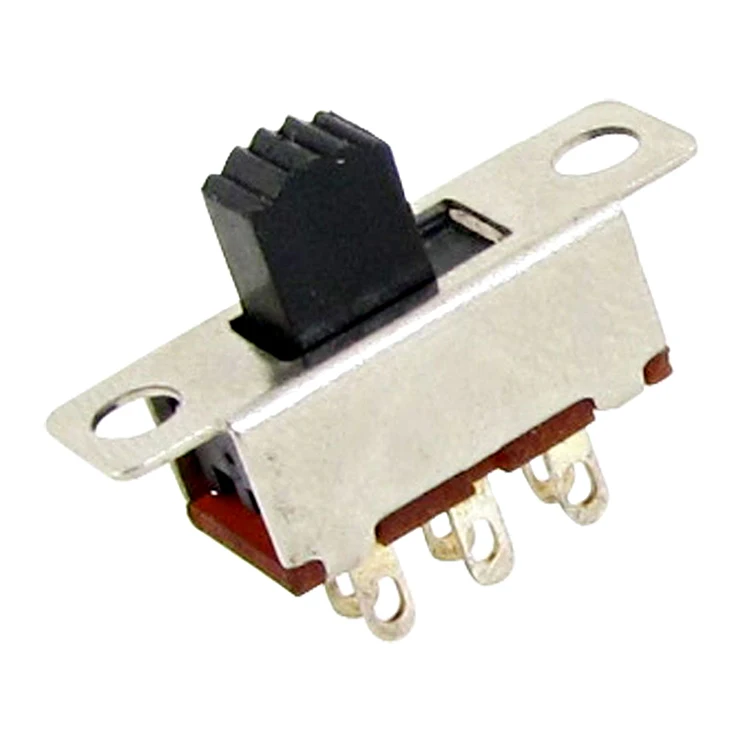 High Quality  2 Position DPDT 2P2T Panel Mount Vertical Slide Switch 6 Pin 0.5A 50V DC.jpg