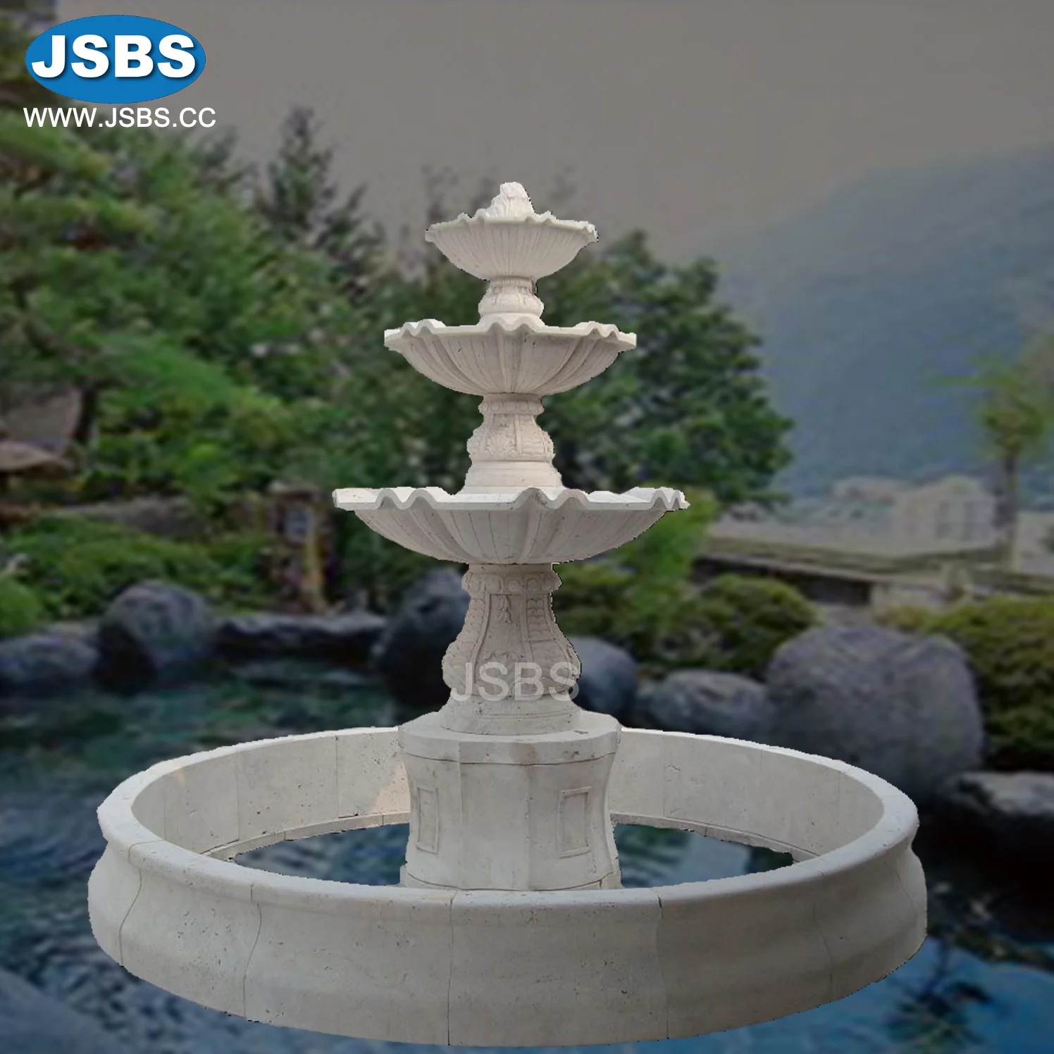 New Design Big Decorative Stone Outside Water Fountains - Buy Outside