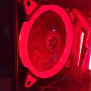 Shenzhen 120mm Computer LED 5inch 12cm colorful 3pin 4pin rgb fan 120*120*25mm for pc cooler master case gaming