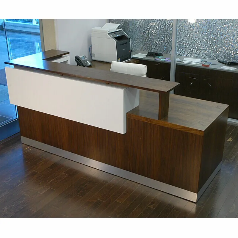 Corian Table Top Round Reception Counters White Reception ...
