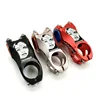 CNC 35 31.8mm/35mm Alloy MTB BMX DH FR Fixed Gear Downhill Bike Handlebar Stem -17 Degree Mountain Bicycle Stem Clamp Bike Stem