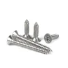stainless steel cross recessed self tapping screw
