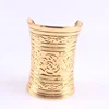 Punk Shiny Wide Upper Arm Bracelet Jewelry Bracelets Gold Alloy Bangles Dress Cuff