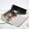 Medium gold leather folding eyewear case/sunglasses case/spectacles box