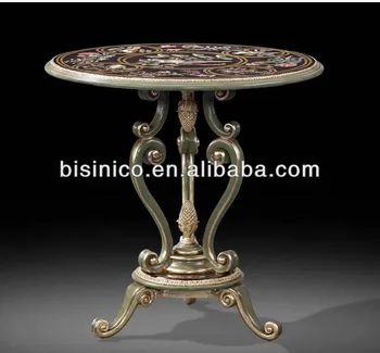 Antique Carved Wooden Center Table Fl Painting Round Coffee Hand Home Decorative Art Living Room Centre Antique Carved Wooden Center Table Fl Painting Round Coffee Hand Home Decorative Art Living Room Centre