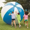 Logo customized Inflatable beach ball, PVC large Jumbo beach ball, 9 ft tall inflatable giant beach ball