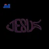 fish shape with jesus rhinestone transfers wholesale
