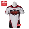 Custom casual slim fit t shirt with logo sublimation print t-shirt dry fit