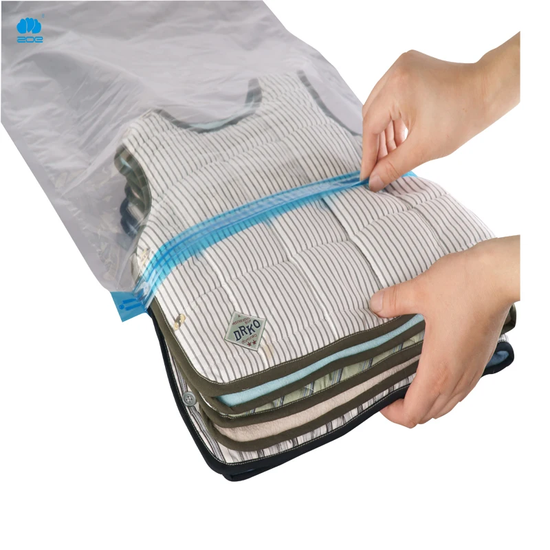 storage dirty laundry hand roll travel vacuum bag