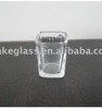 square shot glass,mini wine ,drinking glass cup, glassware