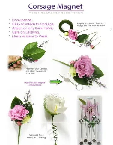 corsage magnets