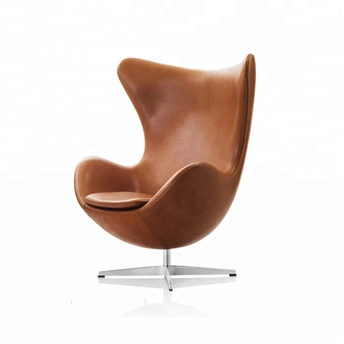 批发家具泡沫椅黑色皮革覆盖客厅椅子与脚凳