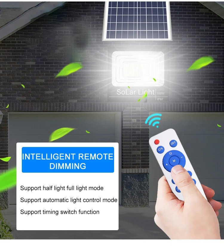 Hot sale Aluminum ip67 outdoor waterproof 25w 40w 60w 100w 200w solar led flood light price