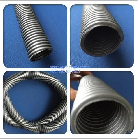
black gray plastic vacuum hose 