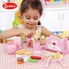 children toys new 2016 style Cherry Bear Beauty Toaster Set wooden toys for children kitchen