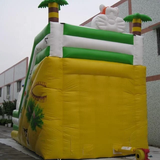 
hot sell manufacture price giant inflatable dry slide with blower from China 