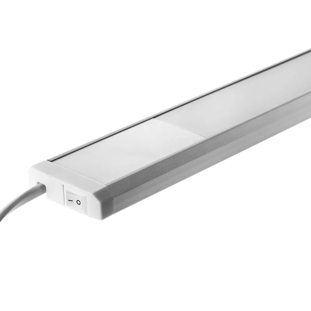 100-240V AC Surface Mounted Ultra Thin LED Under Cabinet Light New