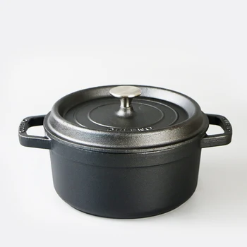Black Cast Iron Casserole Pot - Buy Cast Iron Pot,Cast Iron Pan ...