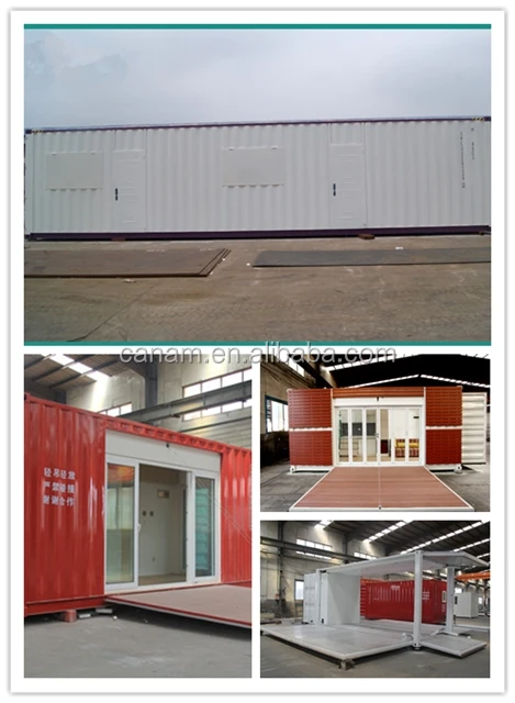 China low cost living flat pack prefab container house container home/container office
