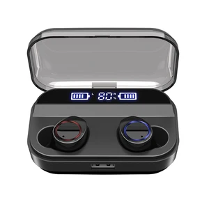 IPX7 TWS Wireless Earphones Dual Display & 3000mAh Charging Case