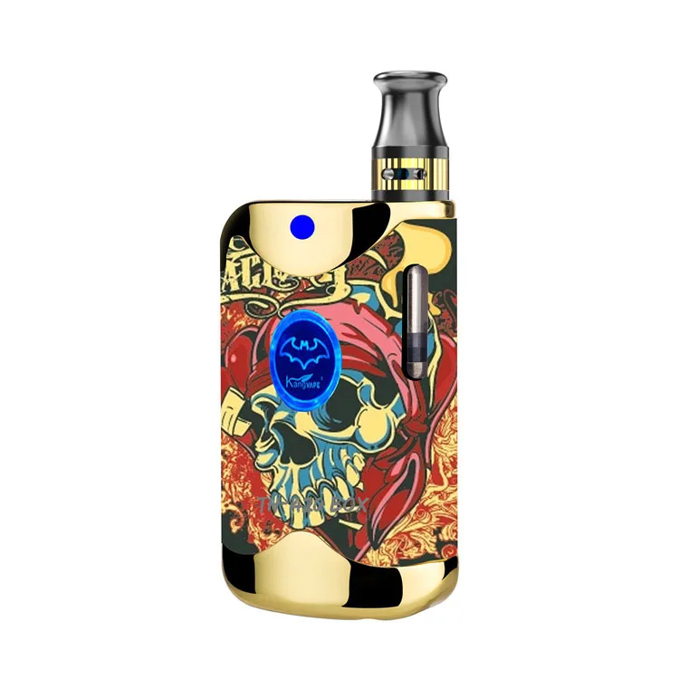 

Authentic TH420 II Starter Kit With 650 mAh Battery TH-420 2 Vape Box Mod For vape pen Cartridge Thick Oil Cartridge Atomizer, Red;silver;gold;blue;black