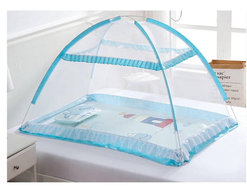 Baby Bedding Crib Netting Folding Baby Mosquito Nets Foldable Summer Baby Mosqui 