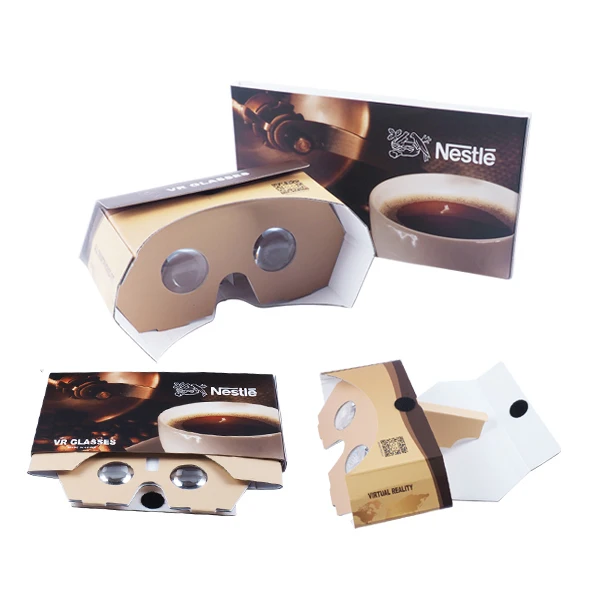 
new POP-UP 3d vr glasses V3.0 virtual reality cardboard vr viewer cardboard google 34mm 