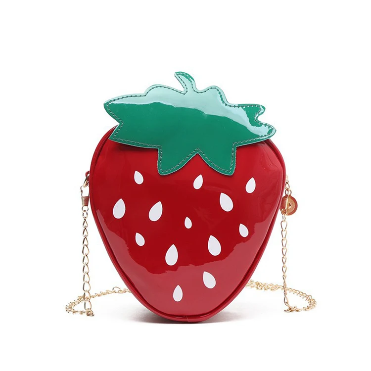

Strawberry Small Bag Female 2020 New Womens Handbags Korean Wallet Mobile Phone Handbag Purse, 1colors