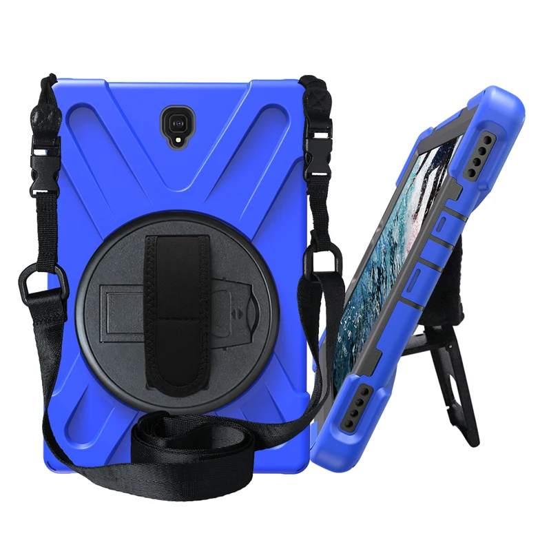 

Bumper case and built in kickstand Case for Samsung Galaxy Tab S4 10.5 T835 with shoulder strap