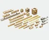 High Quality Customize Brass Copper Screw Terminal Block Connector Earth Bar Brass Bar Copper Bar
