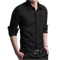 

2019 Fashion New Style Man Business Shirt With Button