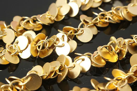 handmade circle chain