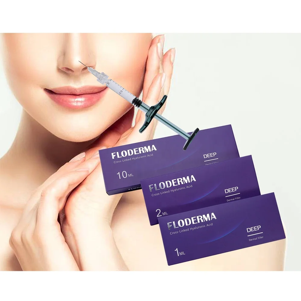 

HA dermal filler injectable 1ml/2ml deep from manufacturer