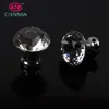 Wholesale factory price custom crystal glass cabinet handle gemstone knobs