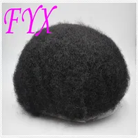 

Afro Toupee for Black Men Human Hair All Transparent Lace Man Weave Balding Mens Custom Hair Unit 8x10inch Male Hair 1/1b stock