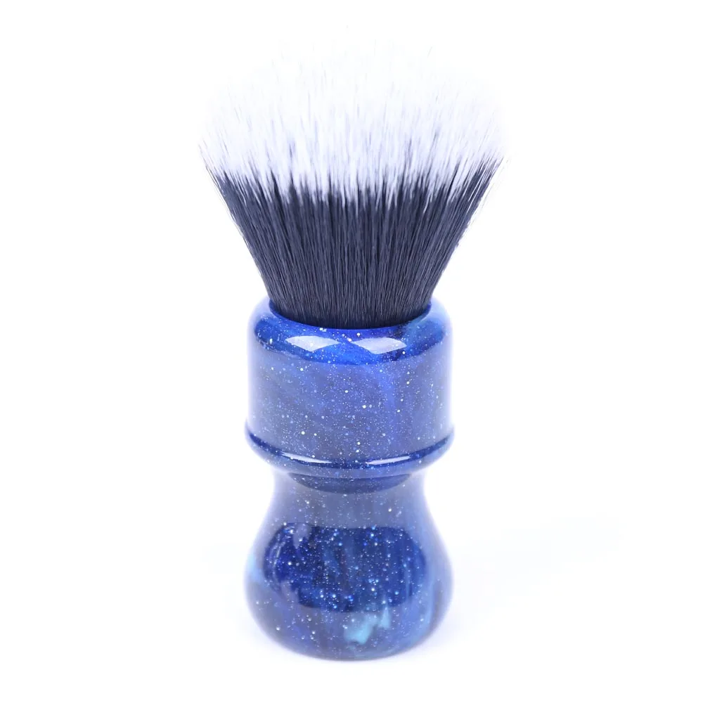 

yaqi 26mm mysterious space color handle tuxedo synthetic knot shaving brush for men shaving