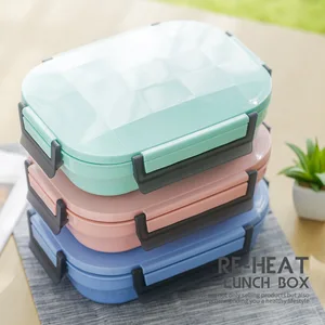Image of Stainless Steel 304 Japanese Lunch Box With Compartments Bento Box Food Storage For Kids School Travel Picnic Food Container