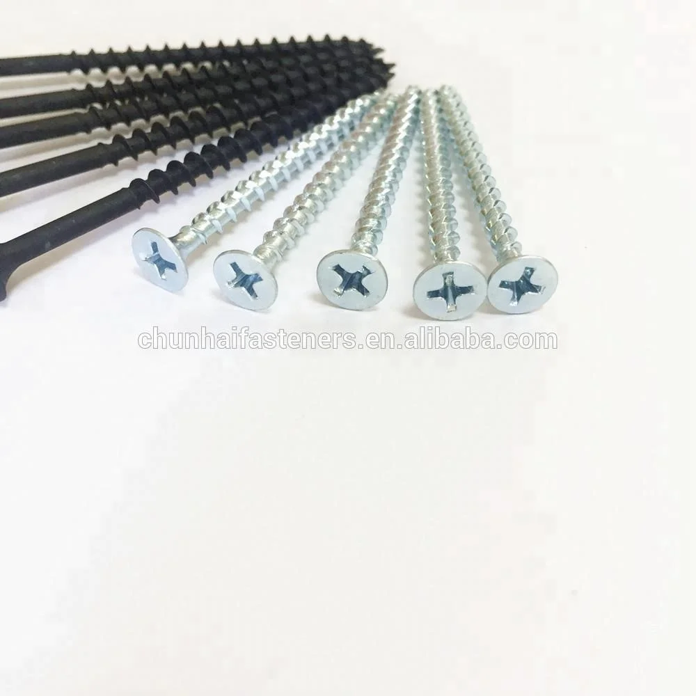 
galvanized 6x1 drywall screw gypsum screw black phosphate tornillos 