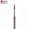 Special triangle shape corn treat carbide pedicure drill bit for footcare block remove